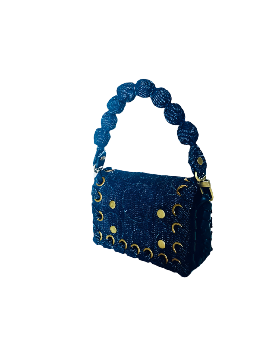 Denim Micro Mini  (Dark)