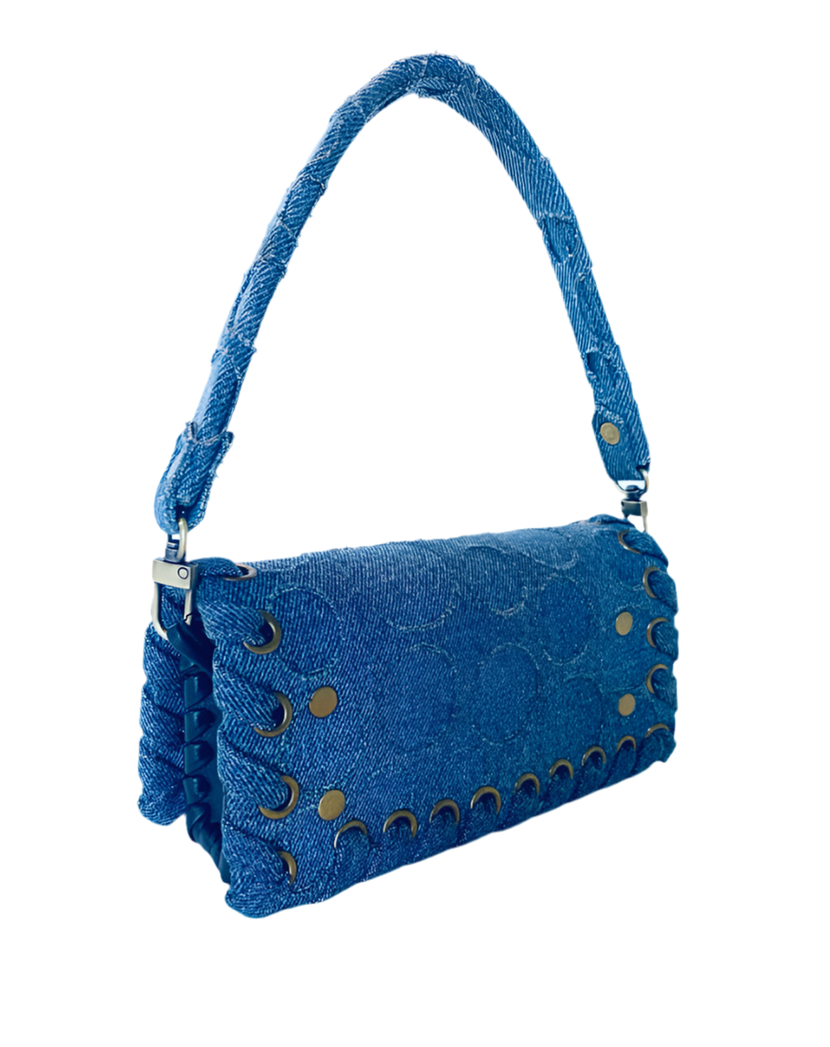 Denim Micro Mini  XL (Medium)