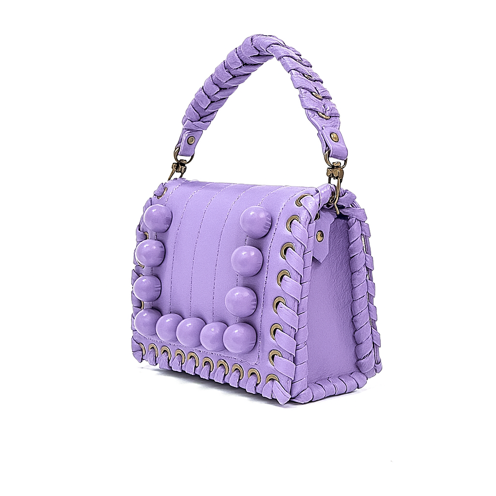 Quilted Bowl of Beauty w/flap (Pastel Purple)