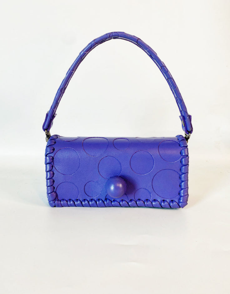 Leather Micro Mini XL (Purple)