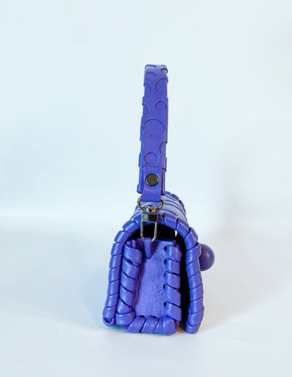 Leather Micro Mini XL (Purple)