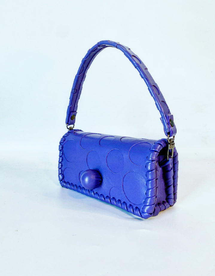 Leather Micro Mini XL (Purple)