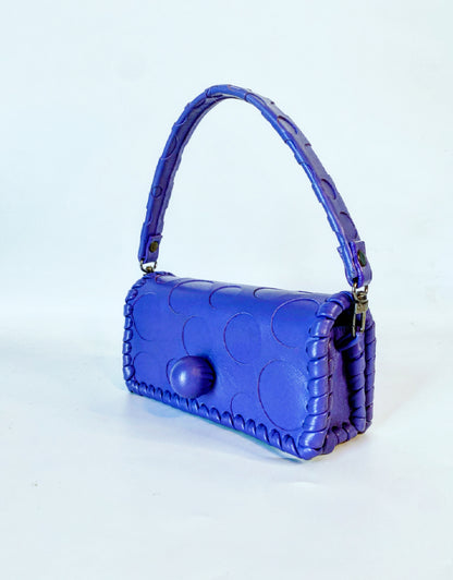 Leather Micro Mini XL (Purple)