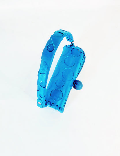 Leather Micro Mini XL (Turquoise)