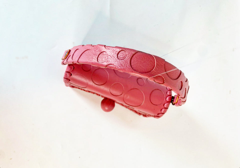 Leather Micro Mini XL (CORAL)